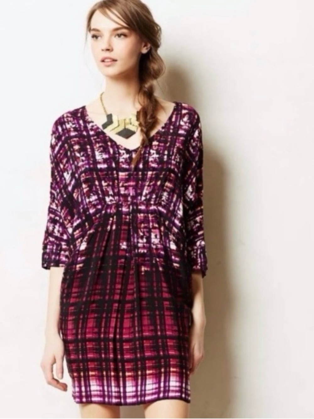 Anthropologie by Maeve Petal Palette tunic dress